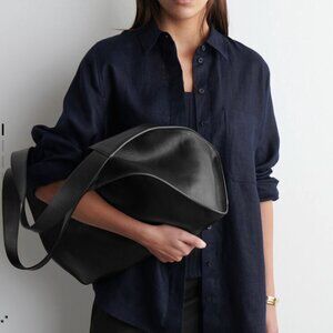 COS Oversize Linen Blouse, XS Navy